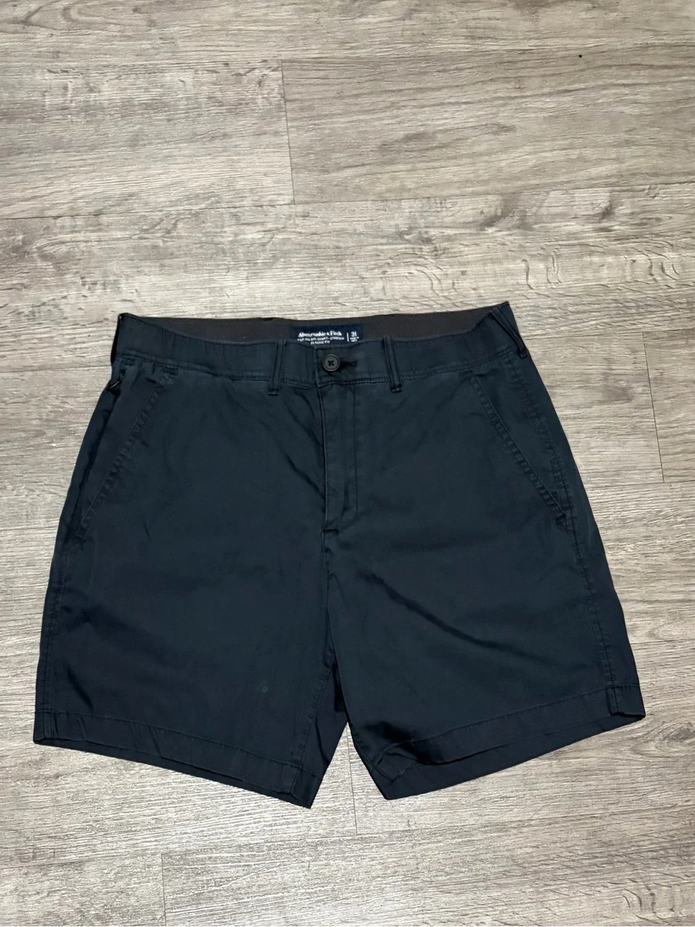 Abercrombie & Fitch Men's Black Short Stretch Classic Fit